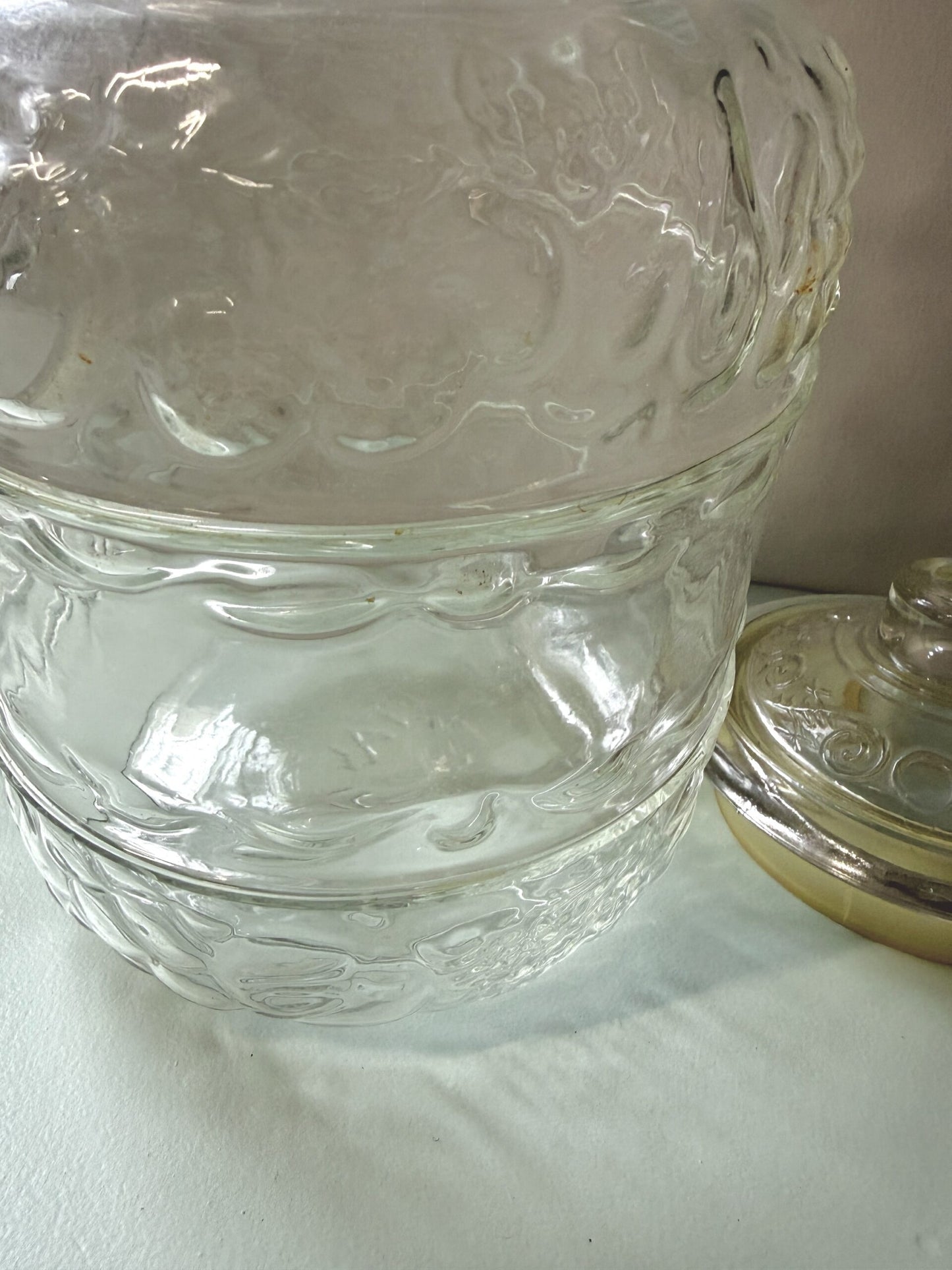 Bonbonnière Rumtopf de Fidenza Vetrarir 3L en verre