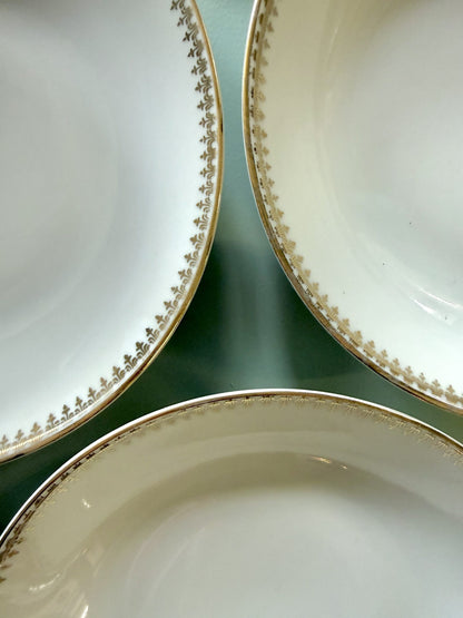 Assiettes creuses Strasbourg Lucien Engel - Lot de 9