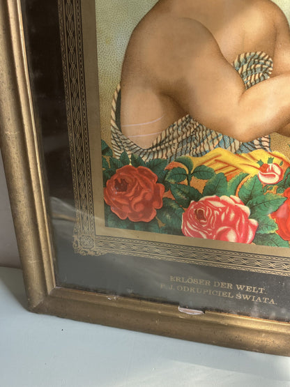 Tableau « enfant au globe »