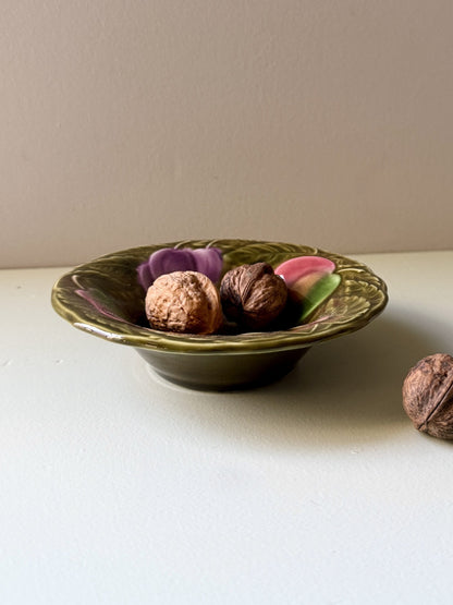 Coupelle en barbotine de Sarreguemines