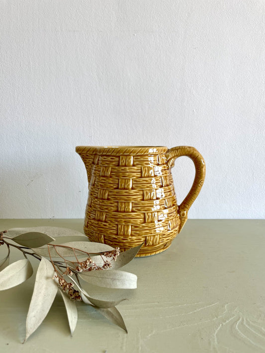 Pichet émaillé Digoin Sarreguemines