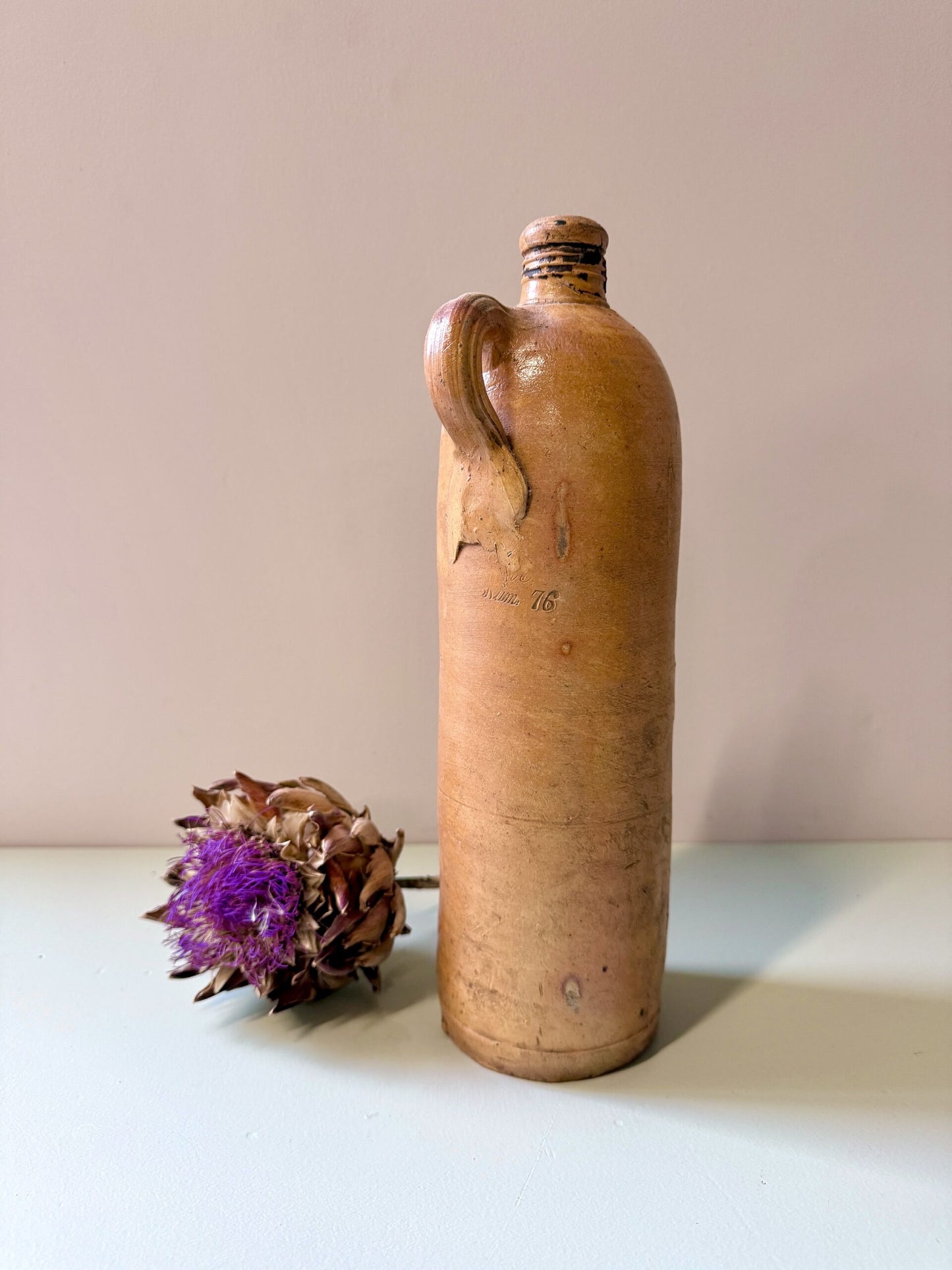 Bouteille en grès argile Niderselters Nassau