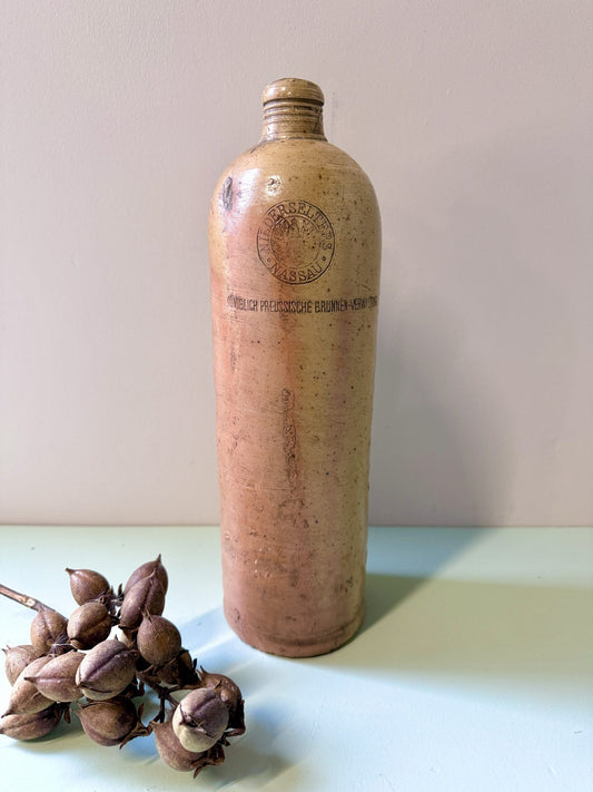 Bouteille en grès argile Niderselters Nassau