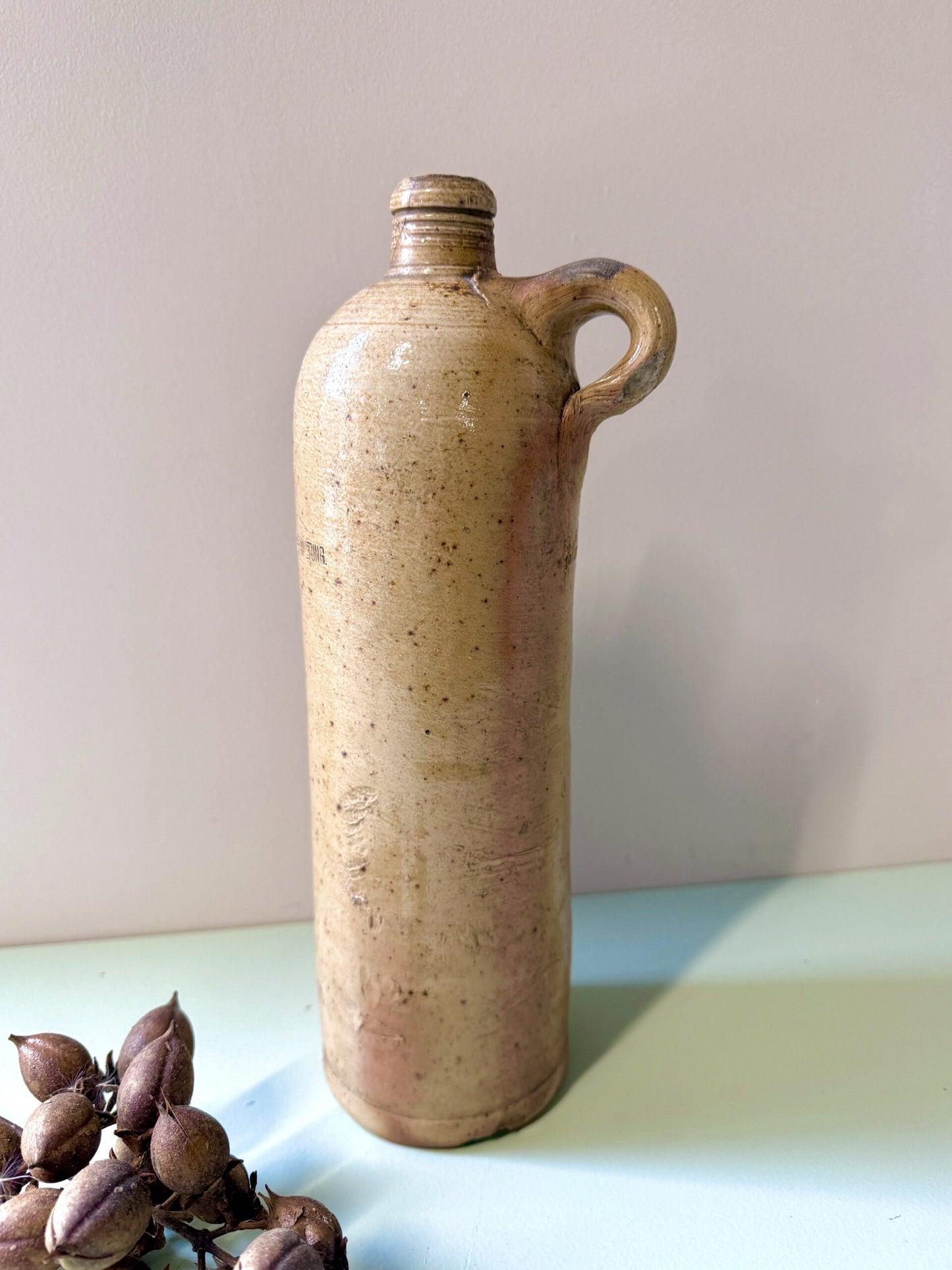 Bouteille en grès argile Niderselters Nassau