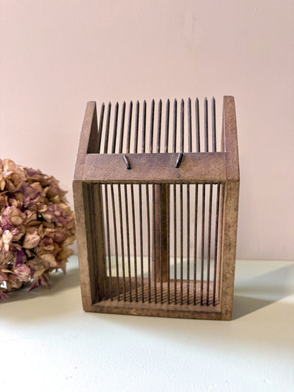 Ramasse myrtille en bois