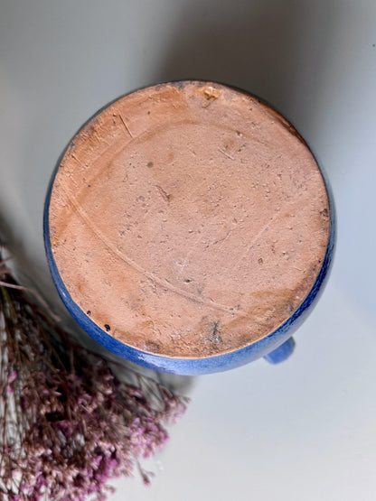 Pichet alsacien en terre cuite émaillée