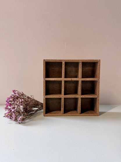 Trieur en bois de petite taille