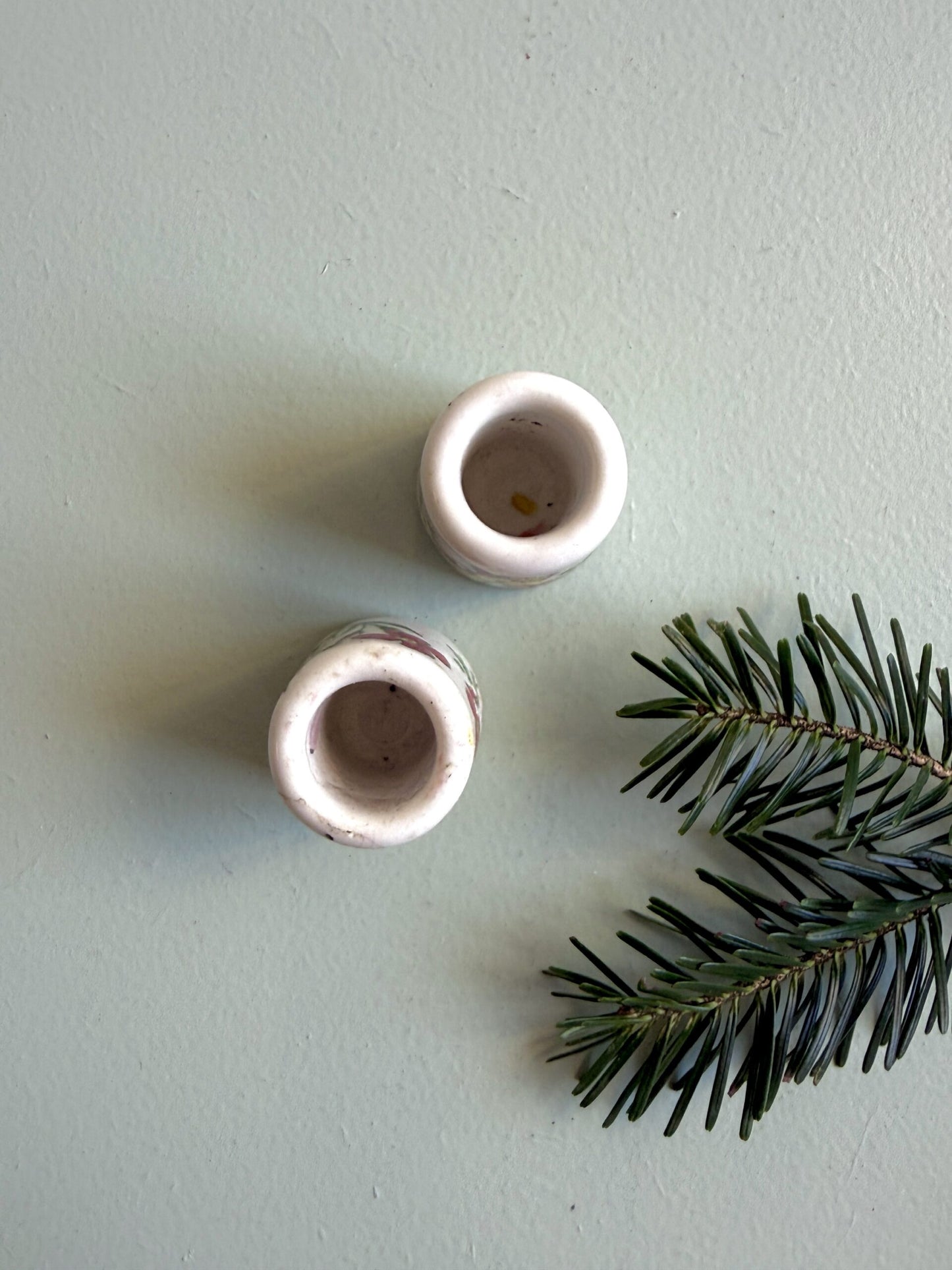 Bougeoirs de petite taille - lot de 2