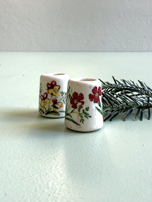 Bougeoirs de petite taille - lot de 2