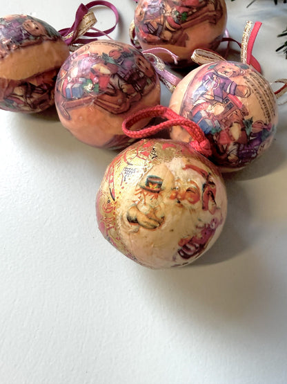 Boules de Noël - lot de 5