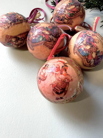 Boules de Noël - lot de 5