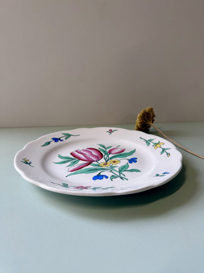 Assiette modèle Riquewihr de Sarreguemines