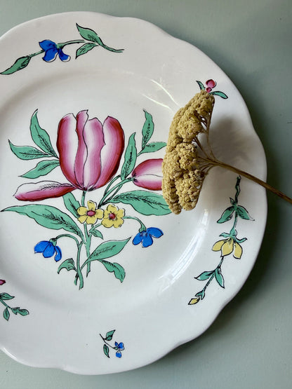 Assiette modèle Riquewihr de Sarreguemines