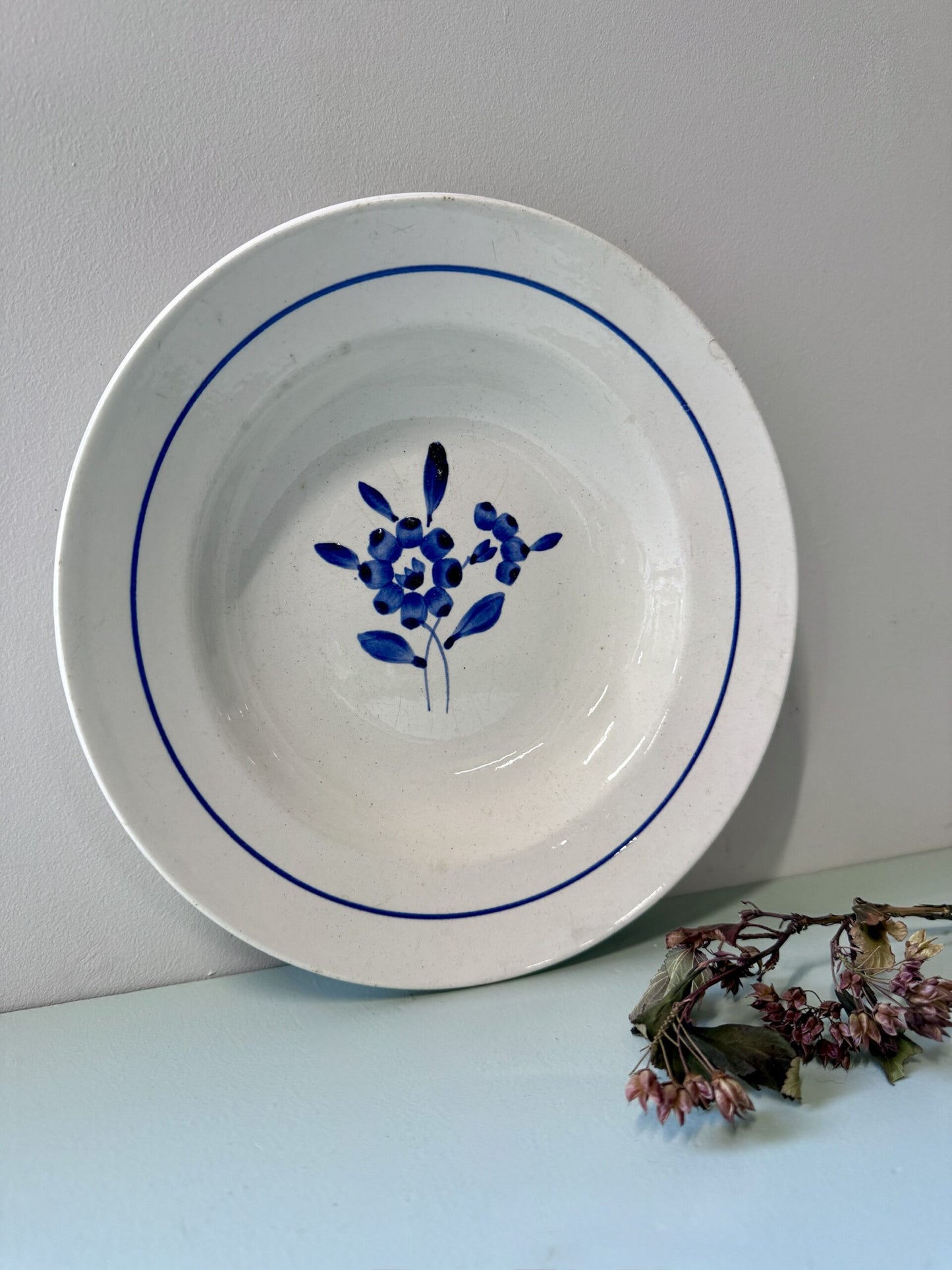 Assiette creuse Claire de Sarreguemines