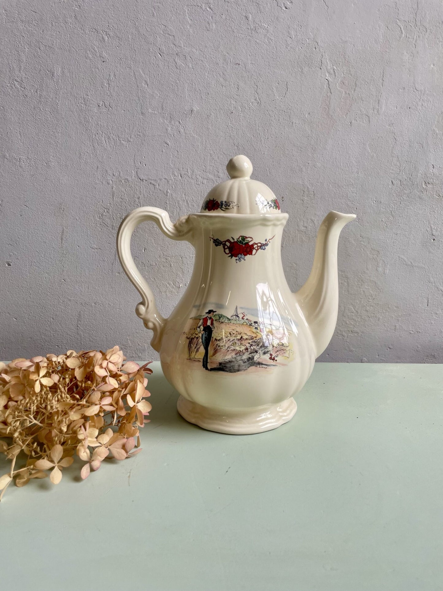 Théière Sarreguemines Obernai