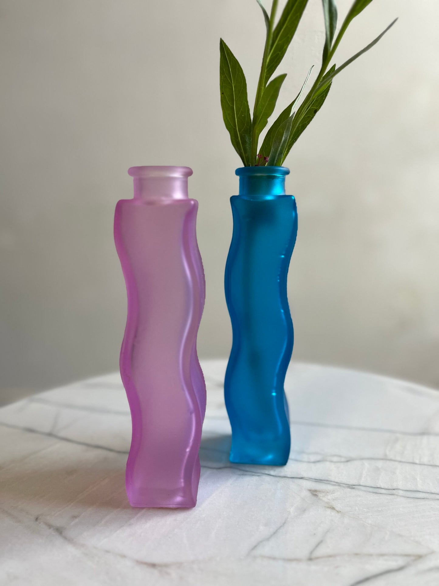 Vase vintage IKEA bleu