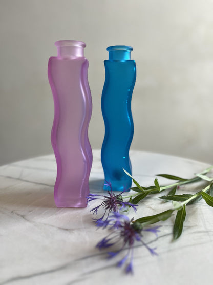 Vase vintage IKEA bleu