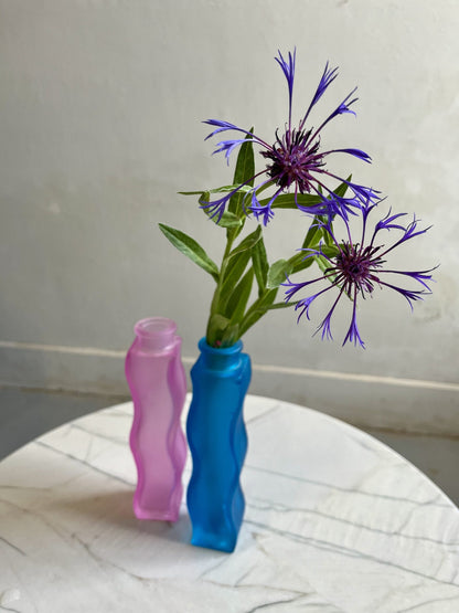 Vase vintage IKEA bleu