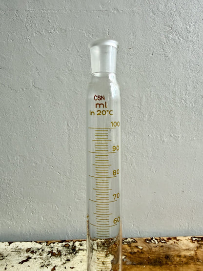 Eprouvette graduée en verre 100 ml