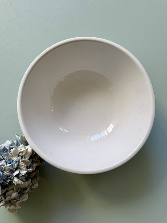 Saladier en faïence vert à carreaux