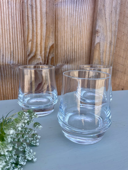 Lot de 3 verres à eau ou jus