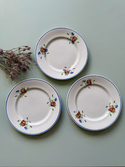 Assiettes à dessert de Salins - lot de 3