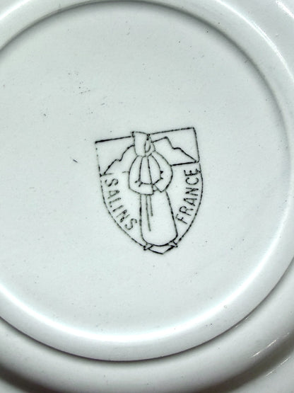 Assiettes à dessert de Salins - lot de 3