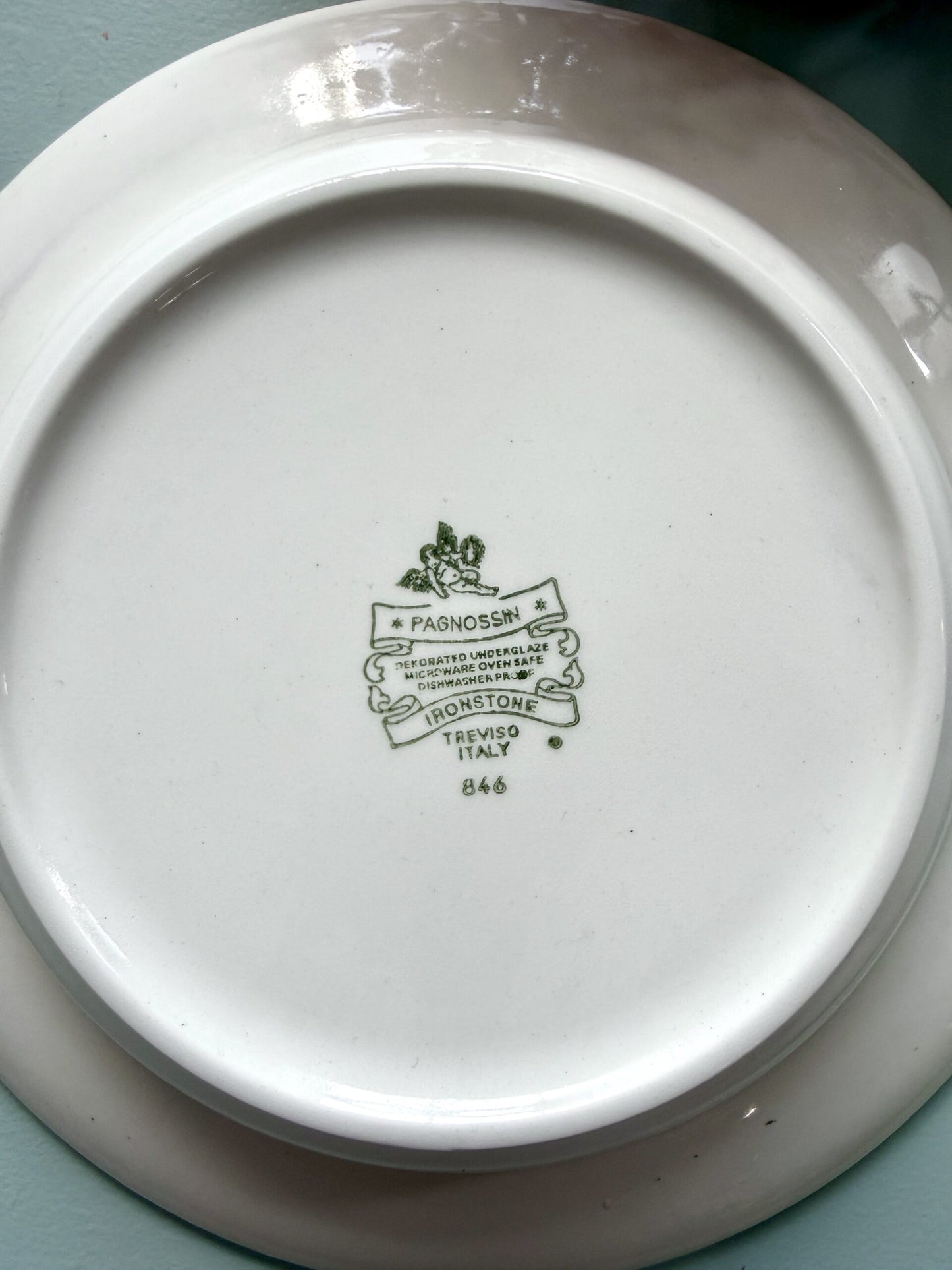 Assiettes creuses en céramique Pagnossin- lot de 4