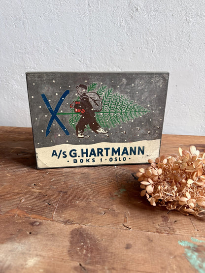 Boîte métallique vintage A/S G.Hartmann