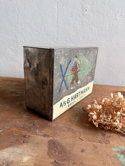 Boîte métallique vintage A/S G.Hartmann
