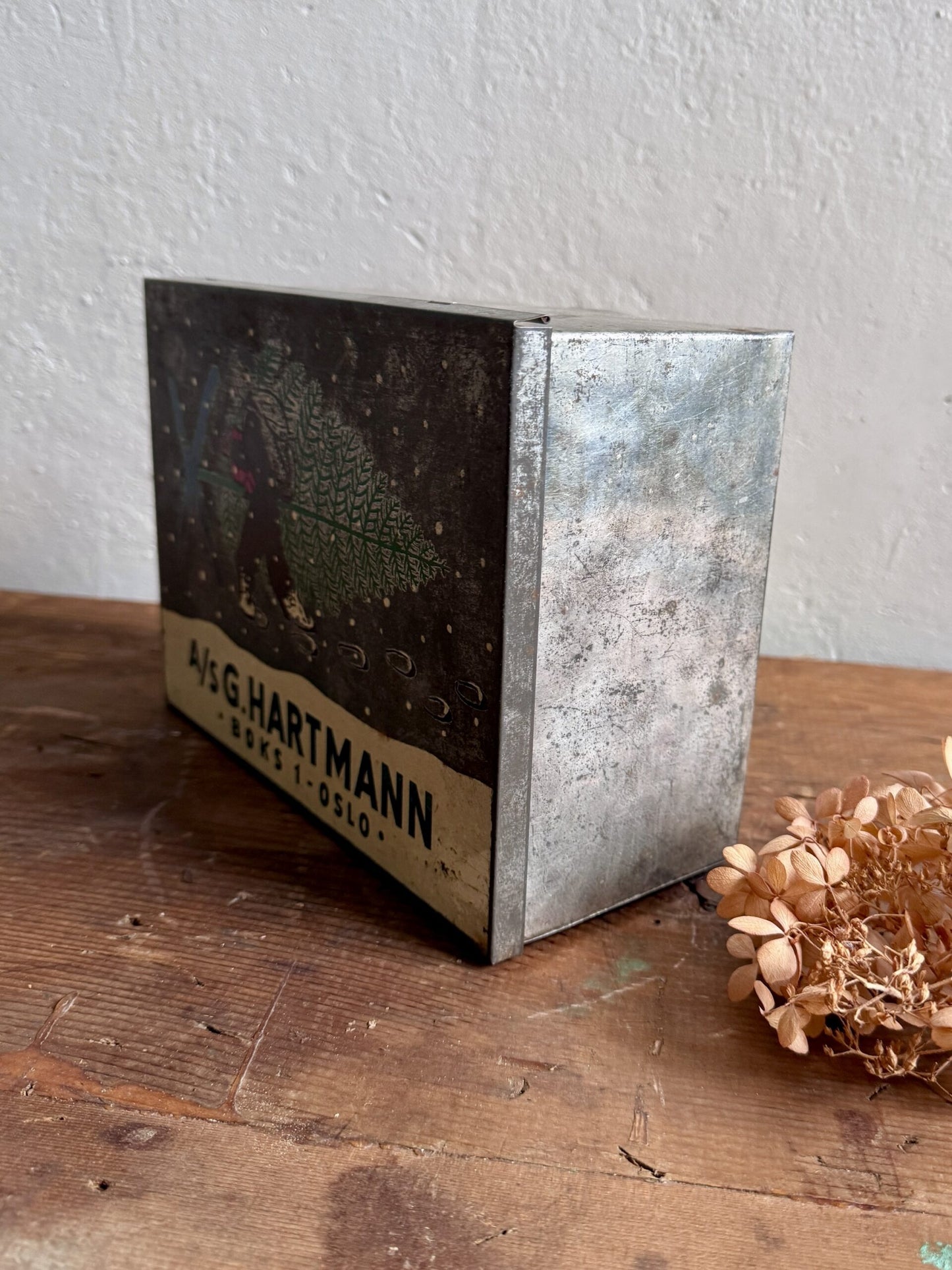 Boîte métallique vintage A/S G.Hartmann