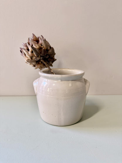 Pot en grès emaillé