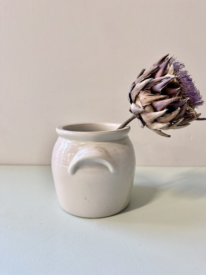 Pot en grès emaillé