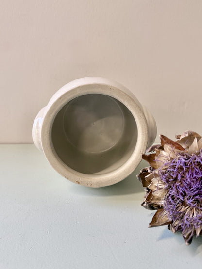 Pot en grès emaillé