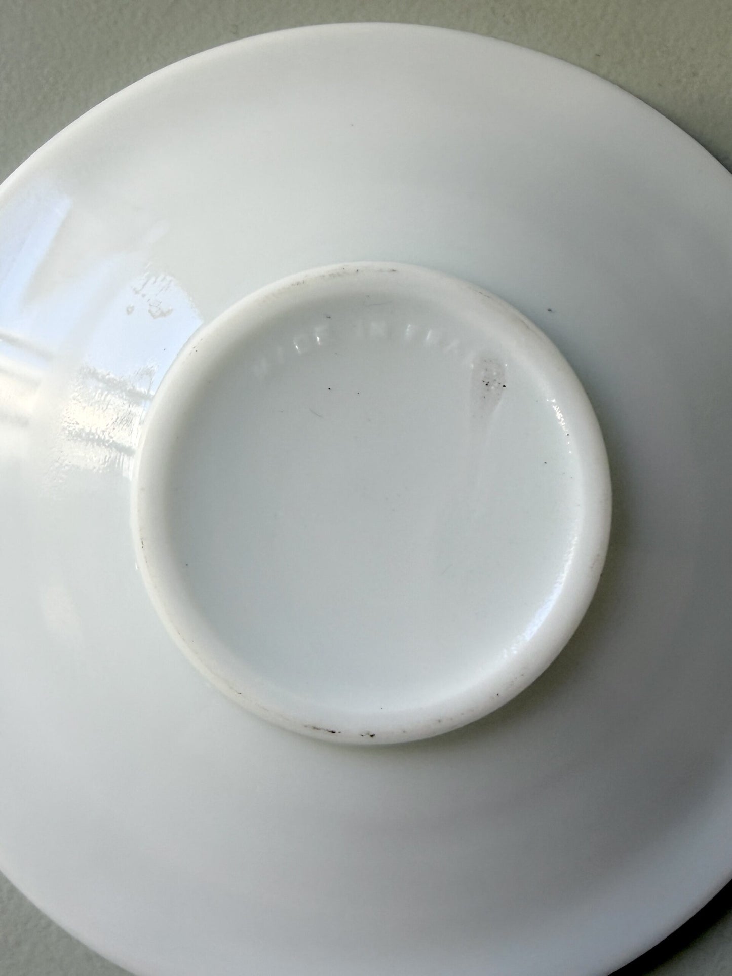 Tasses et coupelles en opaline - lot de 4