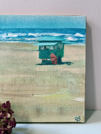 Huile sur toile paysage de plage