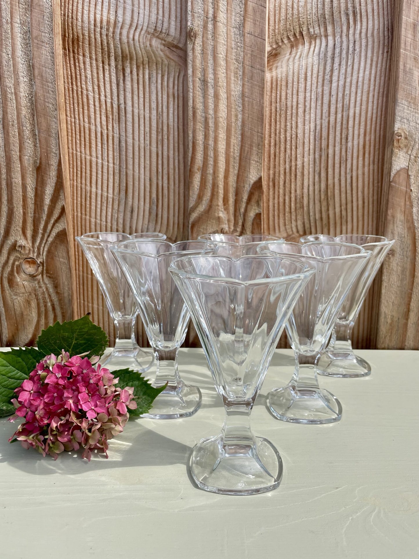 6 coupes à glace vintage Glaces Gervais