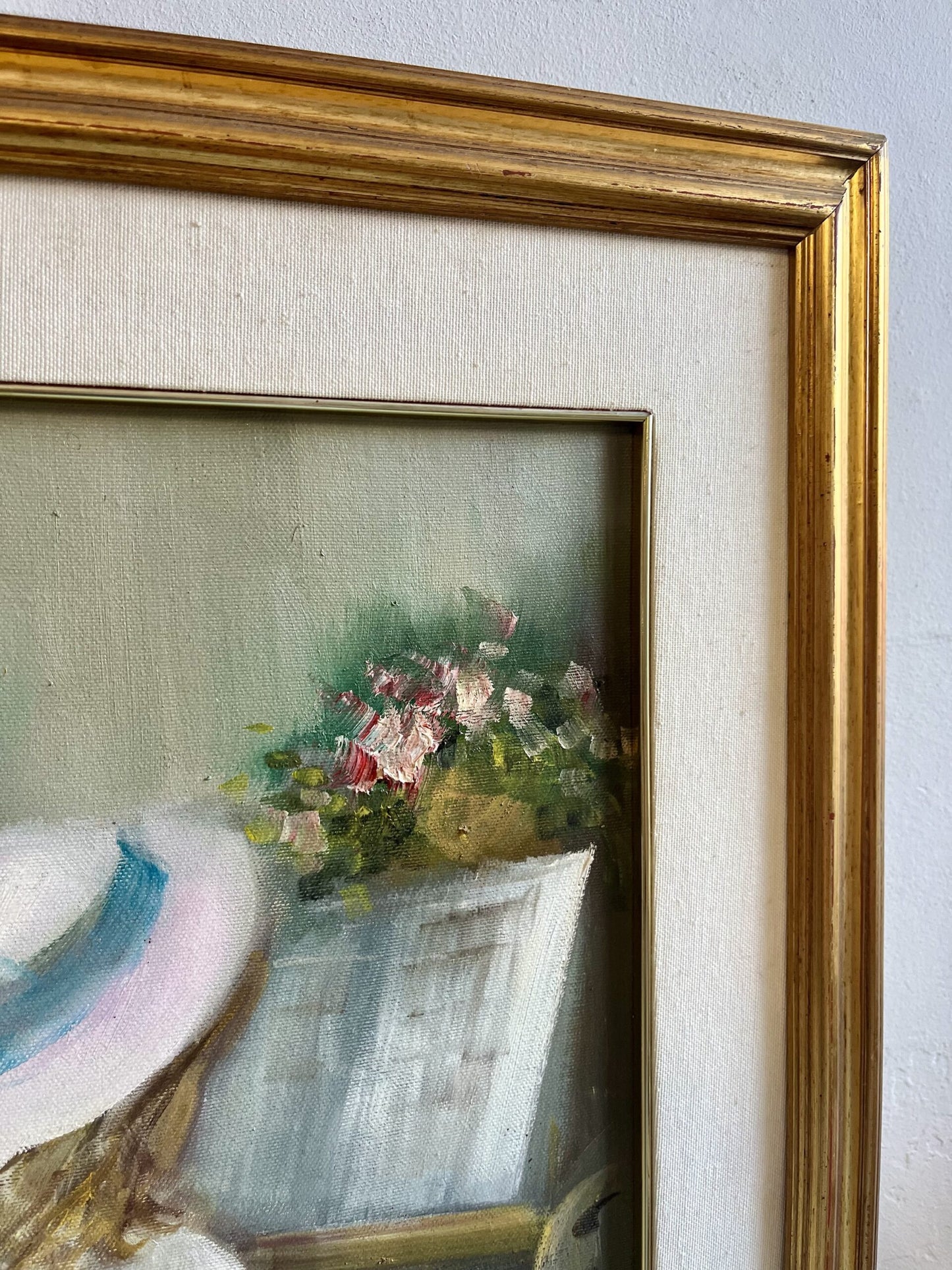 Tableau petite fille au piano