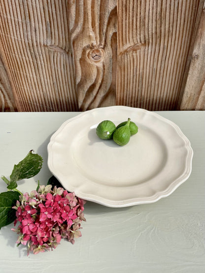 Compotier Sarreguemines blanc – Ø 25 cm