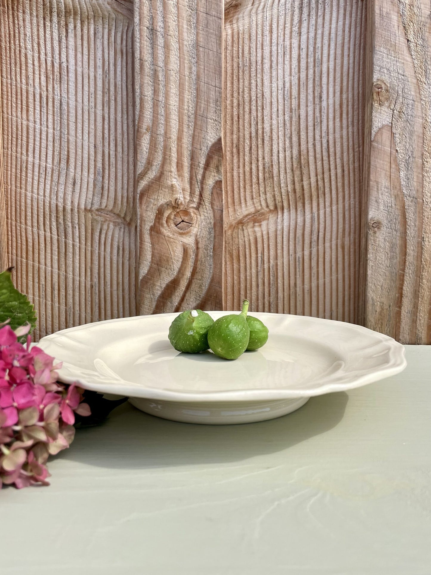 Compotier Sarreguemines blanc – Ø 25 cm