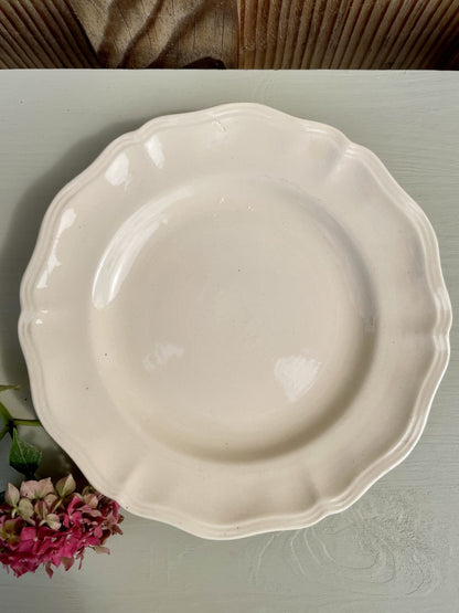 Compotier Sarreguemines blanc – Ø 25 cm