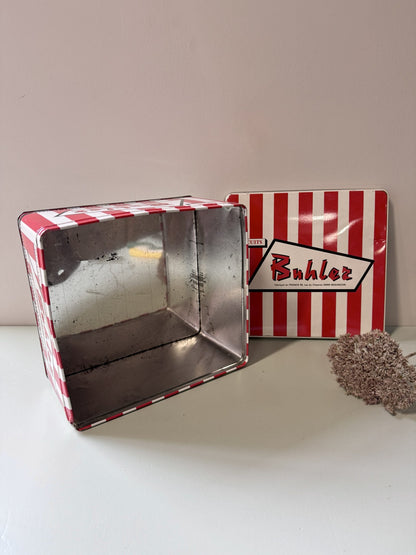 Boîte métallique vintage Buhler