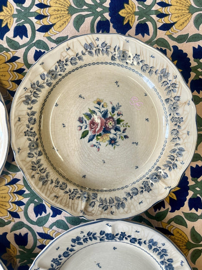 Assiettes plates Niko Flower Garden - lot de 4