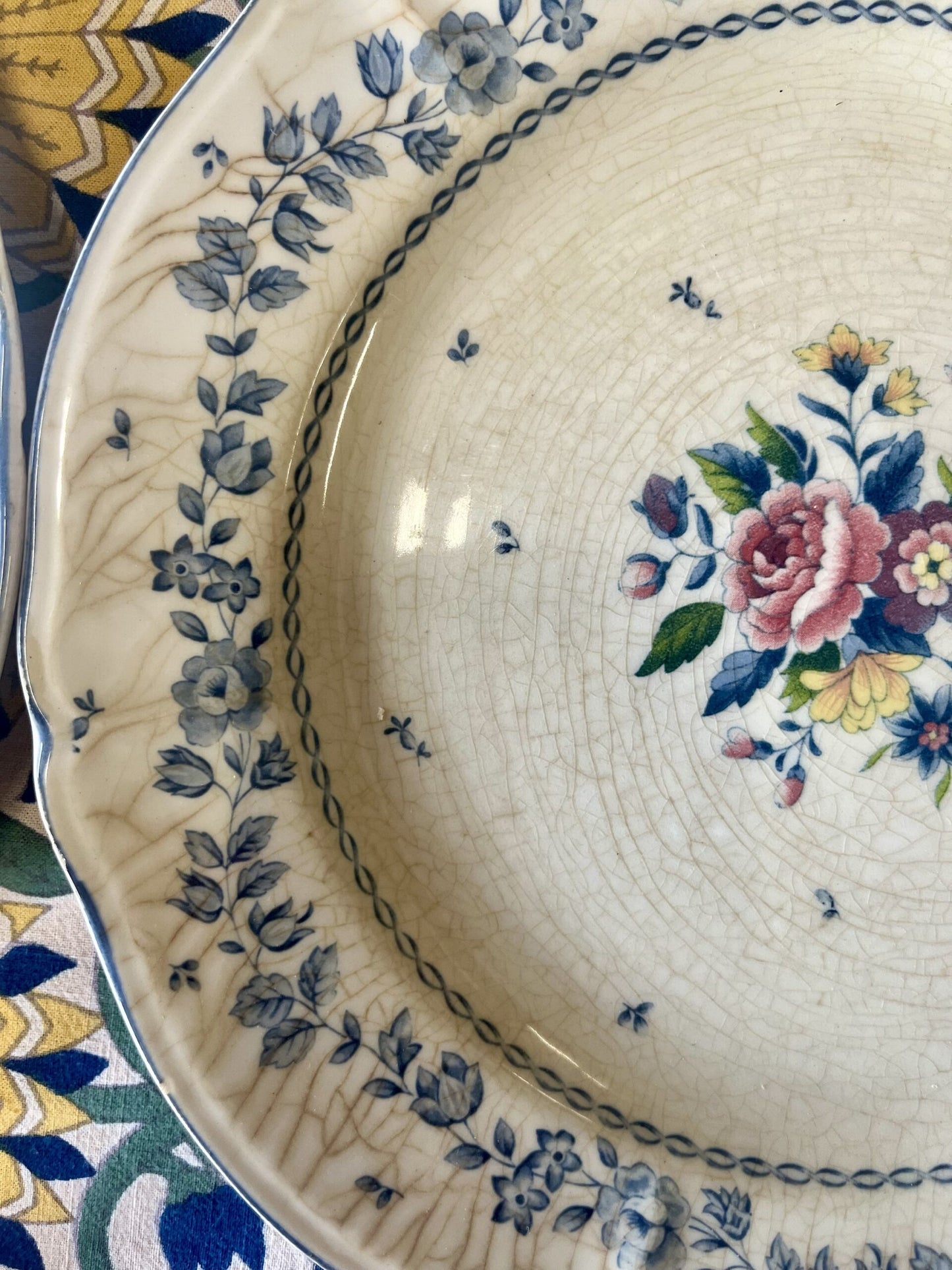 Assiettes plates Niko Flower Garden - lot de 4