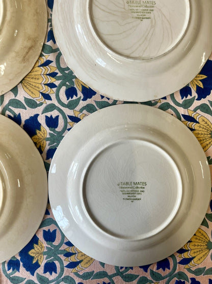 Assiettes plates Niko Flower Garden - lot de 4