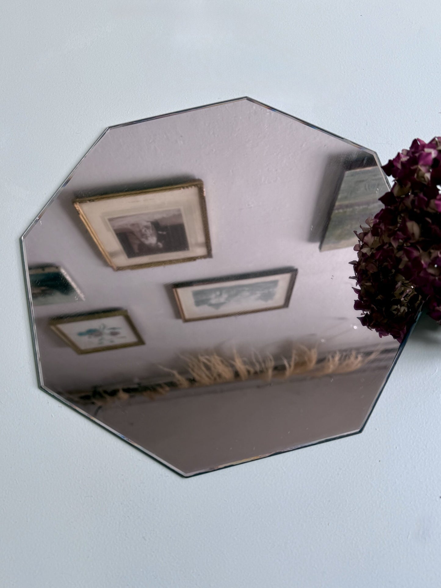 Miroir octogonal de petite taille