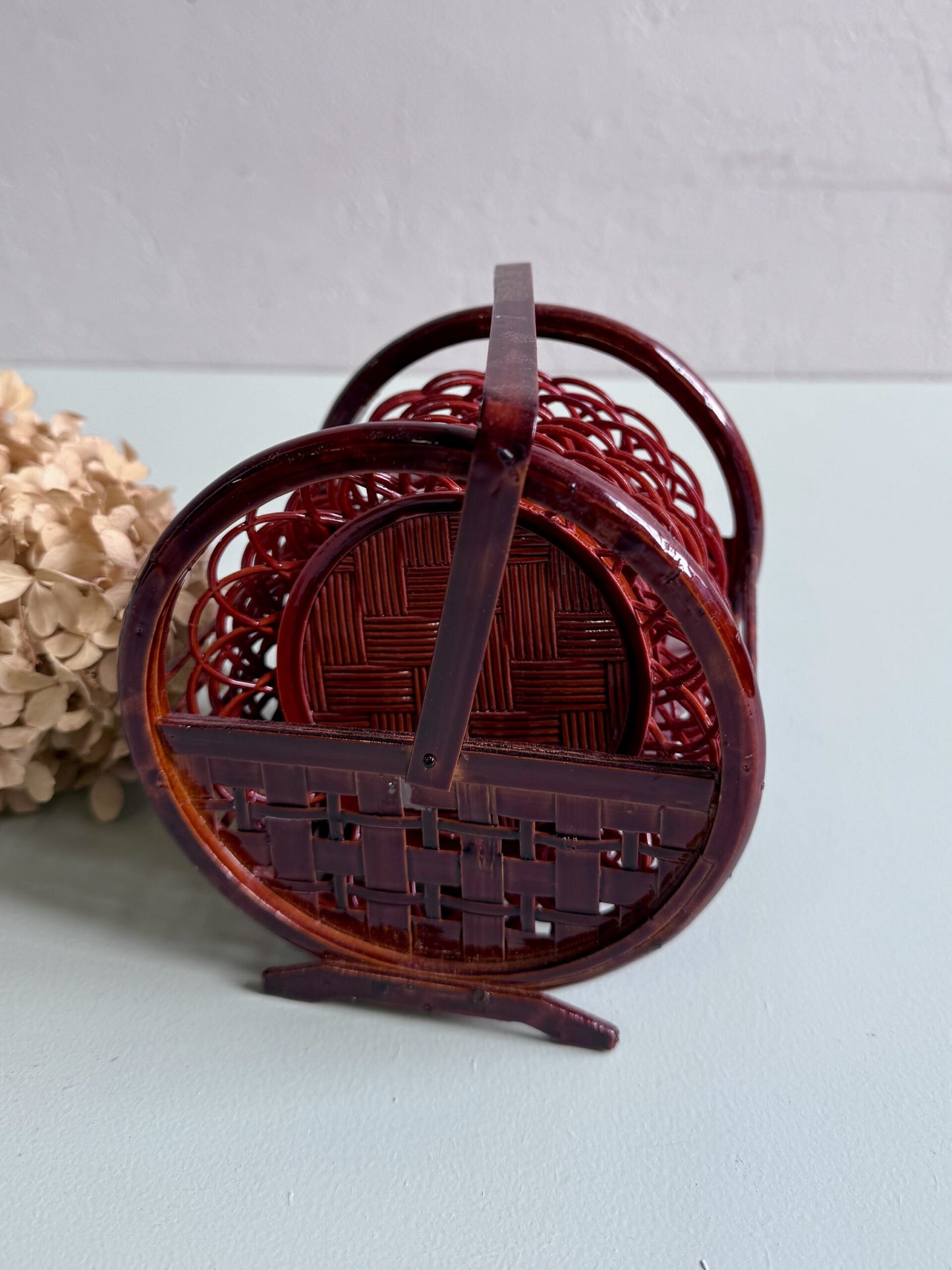 Dessous de verre vintage - lot de 8