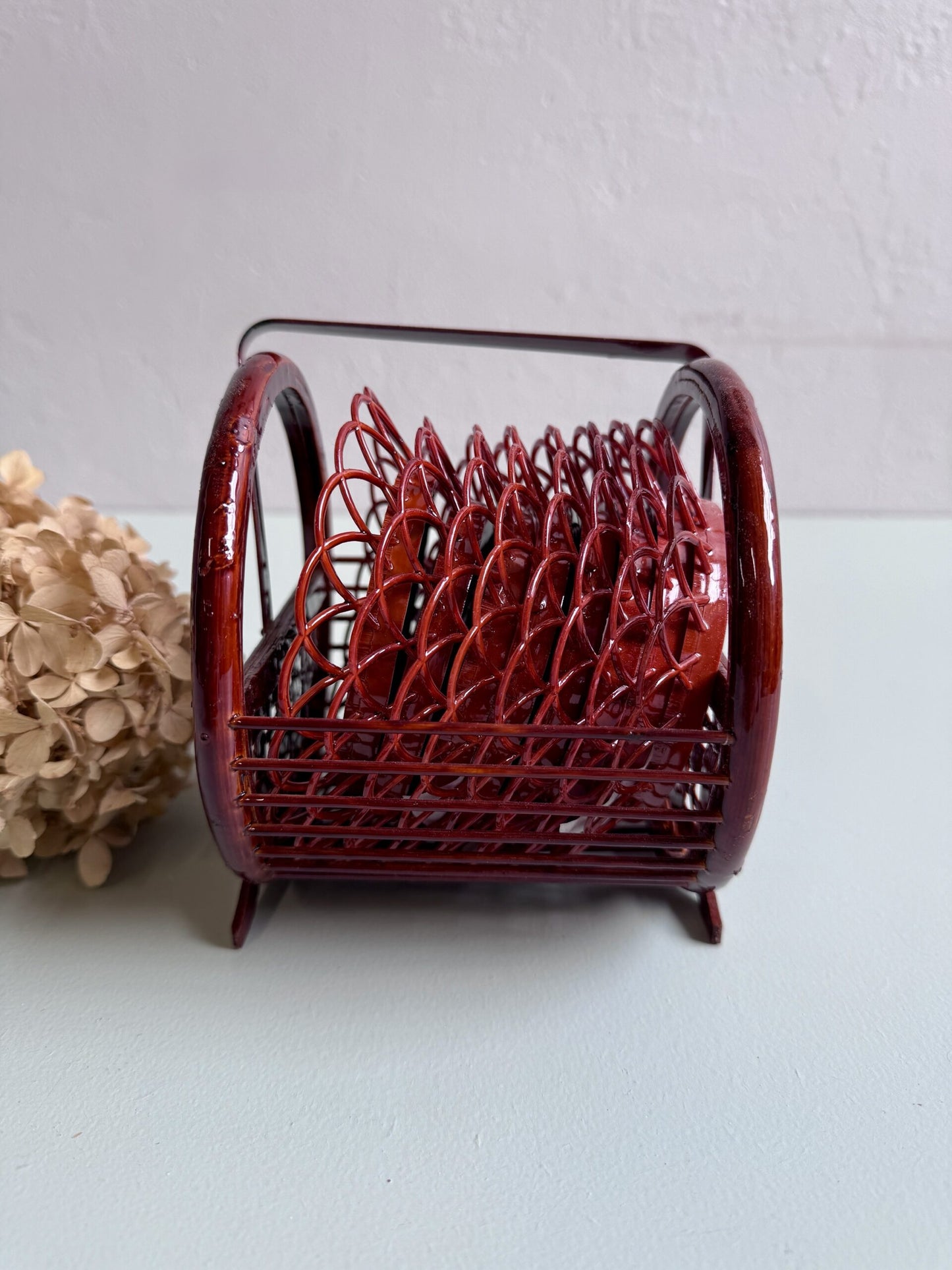 Dessous de verre vintage - lot de 8