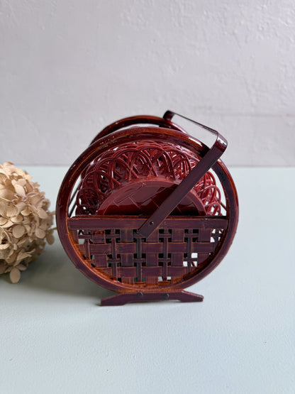 Dessous de verre vintage - lot de 8