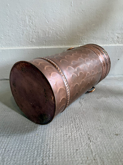 Porte parapluie en cuivre fait main